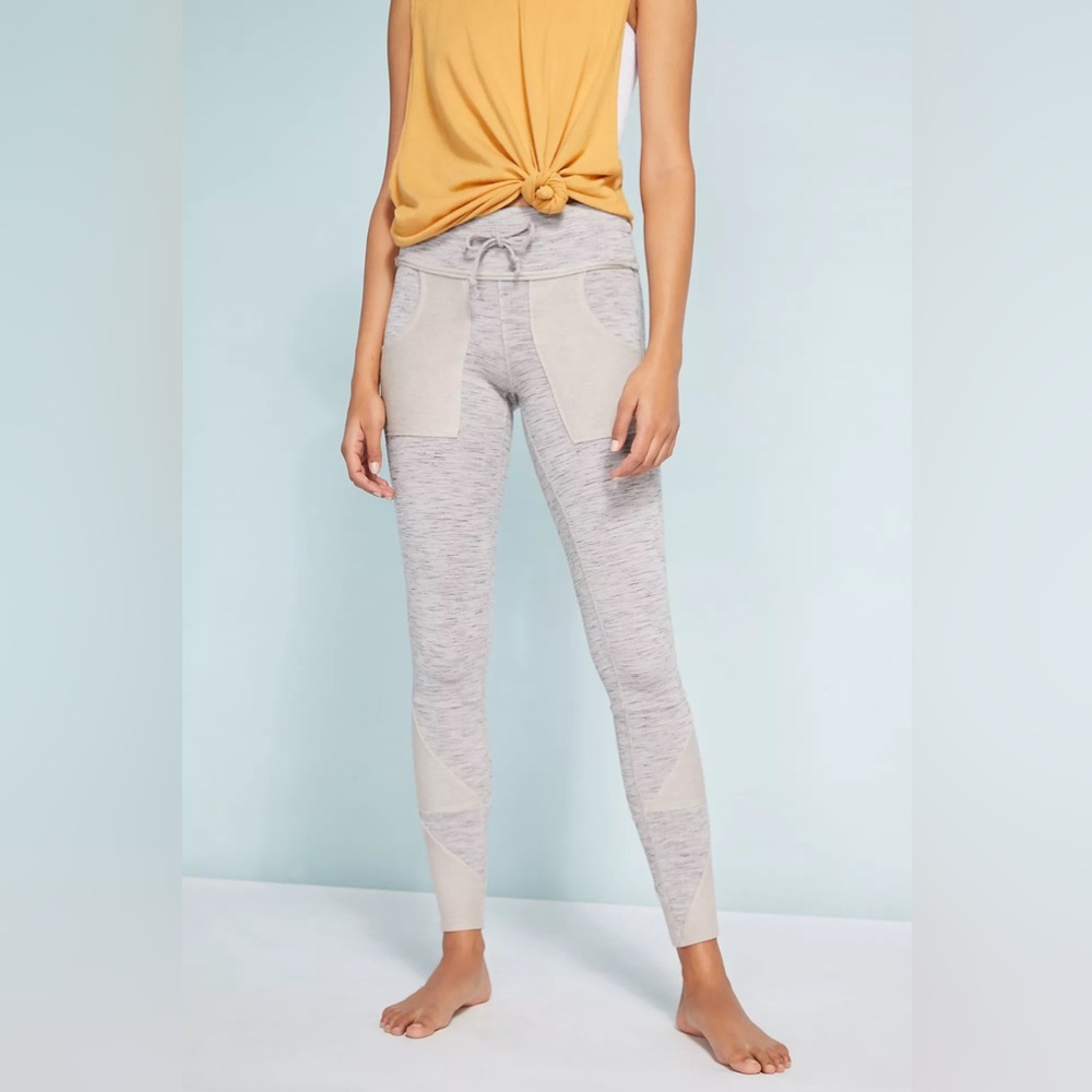 Free People Movement Kyoto Leggings XS Heather Gray Greige